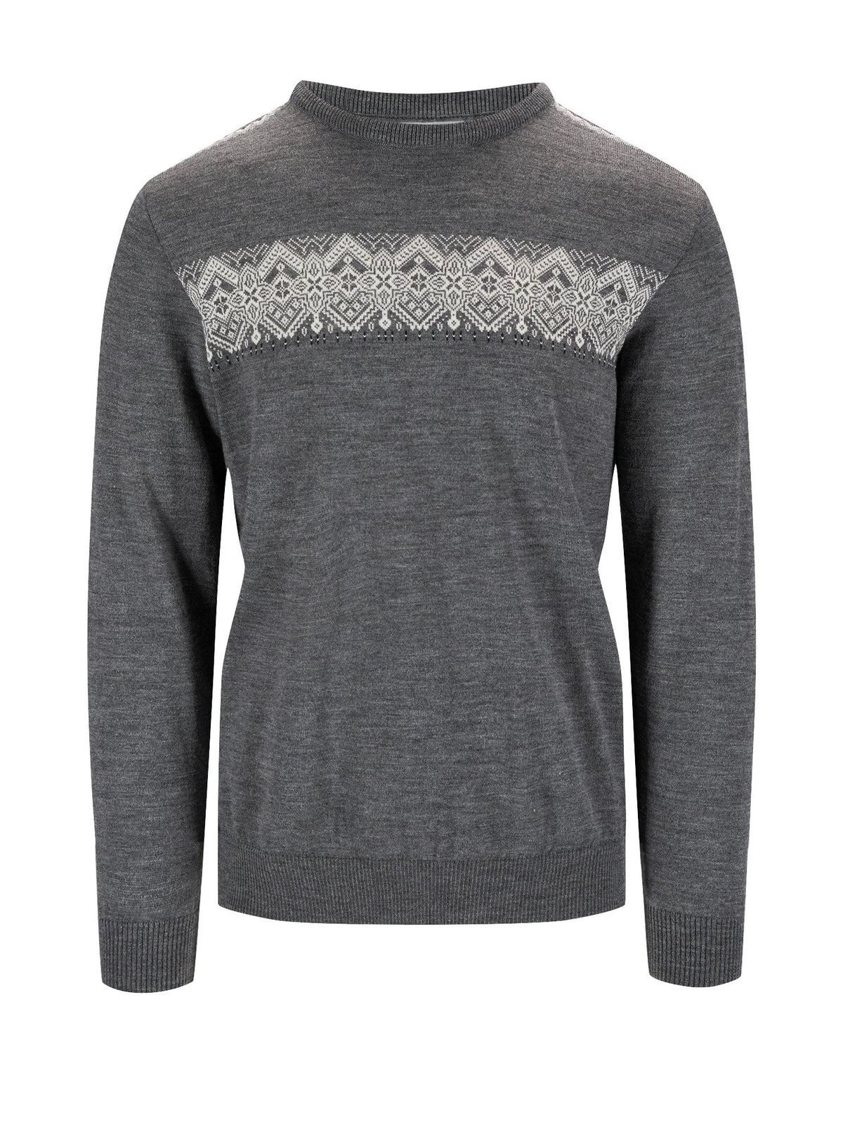Dale of Norway Men Stenberg Masculine Sweater Smoke Offwhite Charcoal