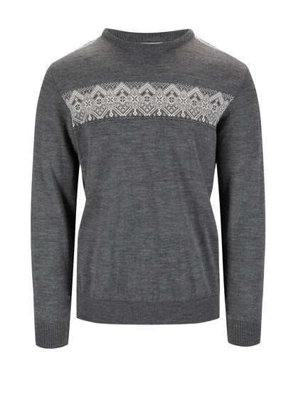 Dale of Norway Men Stenberg Masculine Sweater Smoke Offwhite Charcoal