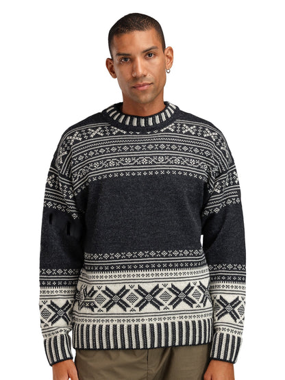 Dale of Norway Men Torridal Masc Sweater Darkcharcoal Offwhite