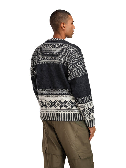 Dale of Norway Men Torridal Masc Sweater Darkcharcoal Offwhite