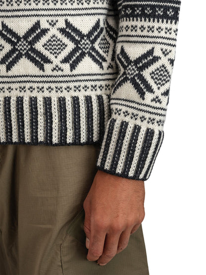Dale of Norway Men Torridal Masc Sweater Darkcharcoal Offwhite