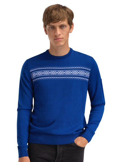 Dale of Norway Men Sverre Masc Sweater Ultramarine white navy