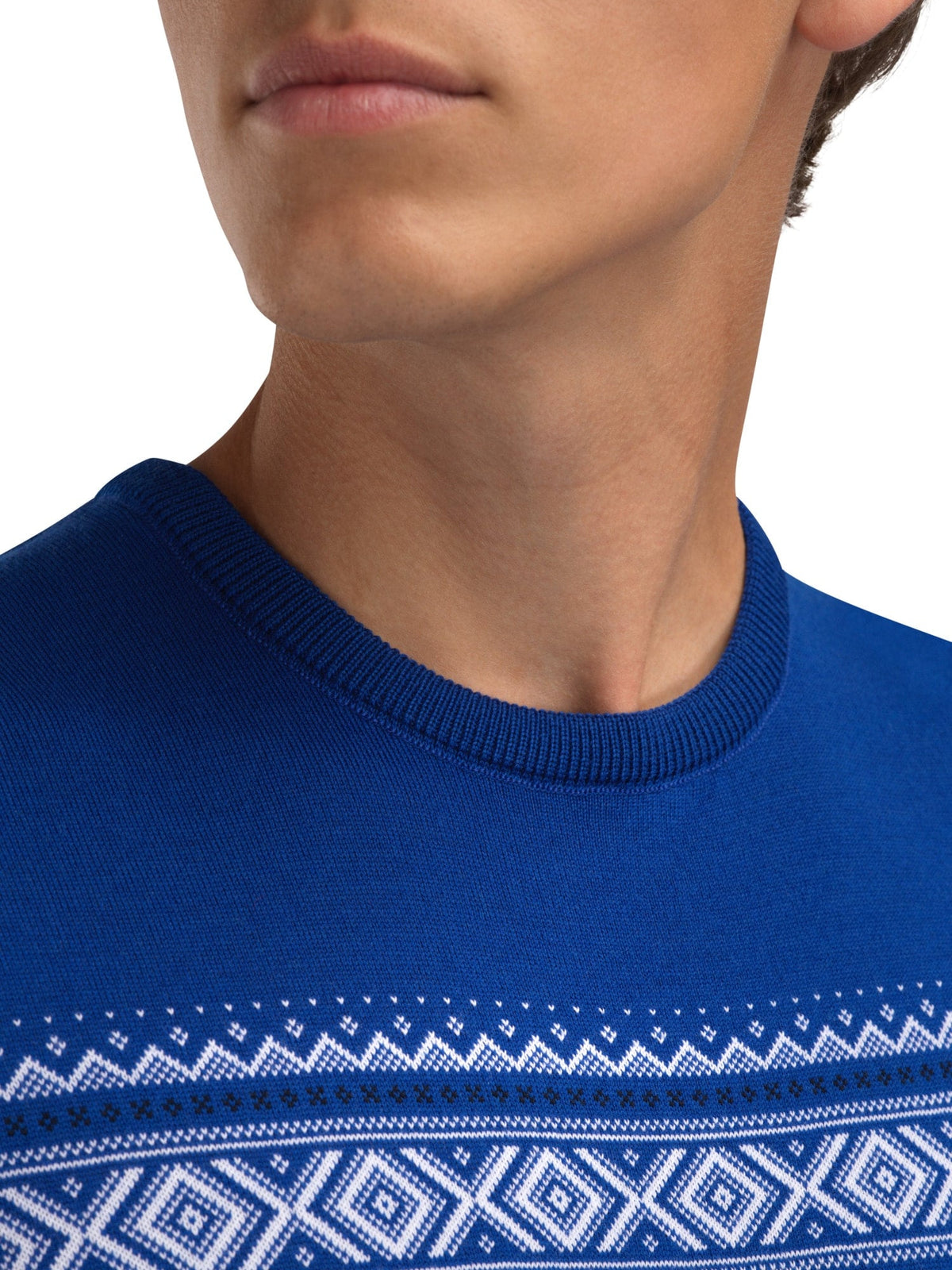 Dale of Norway Men Sverre Masc Sweater Ultramarine white navy