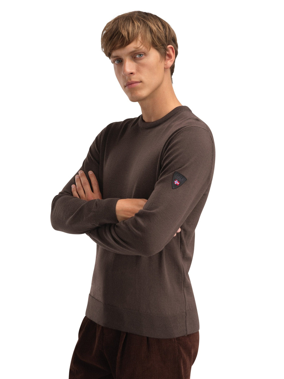 Dale of Norway Men Magnus Masc Sweater Ciocollata
