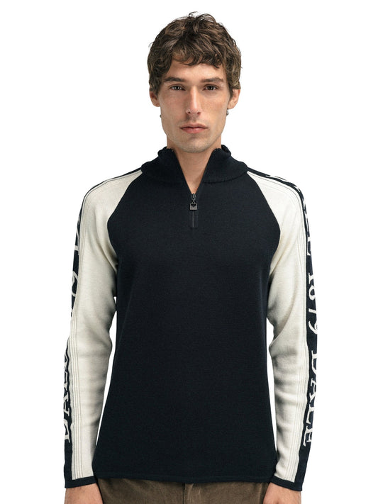 Dale of Norway Men Skarstind 1879 Masc Sweater Black Offwhite