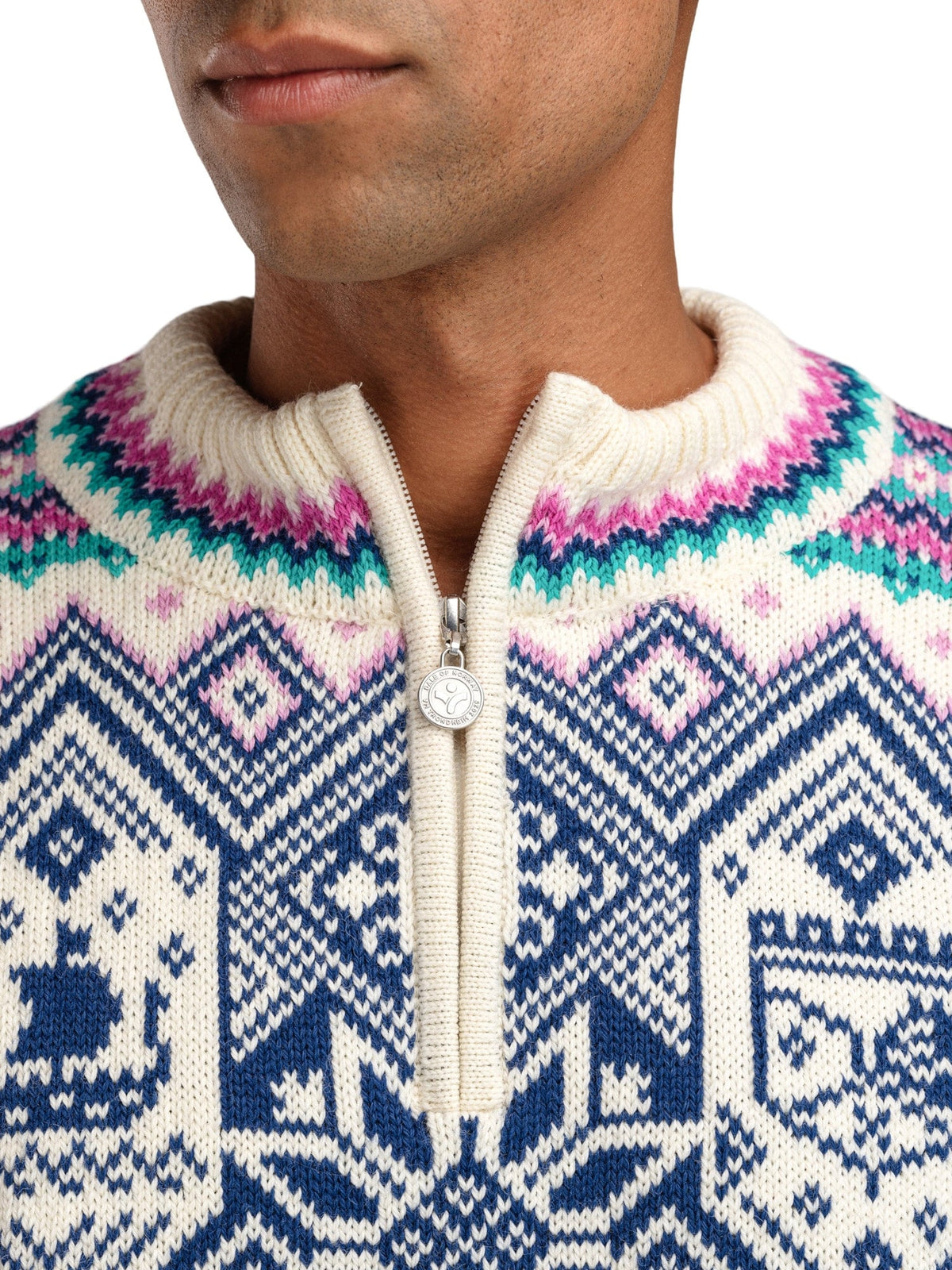 Dale of Norway Men VM Trondheim Masc. Sweater White