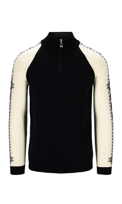 Dale of Norway Men Geilo Masc Sweater Black Offwhite