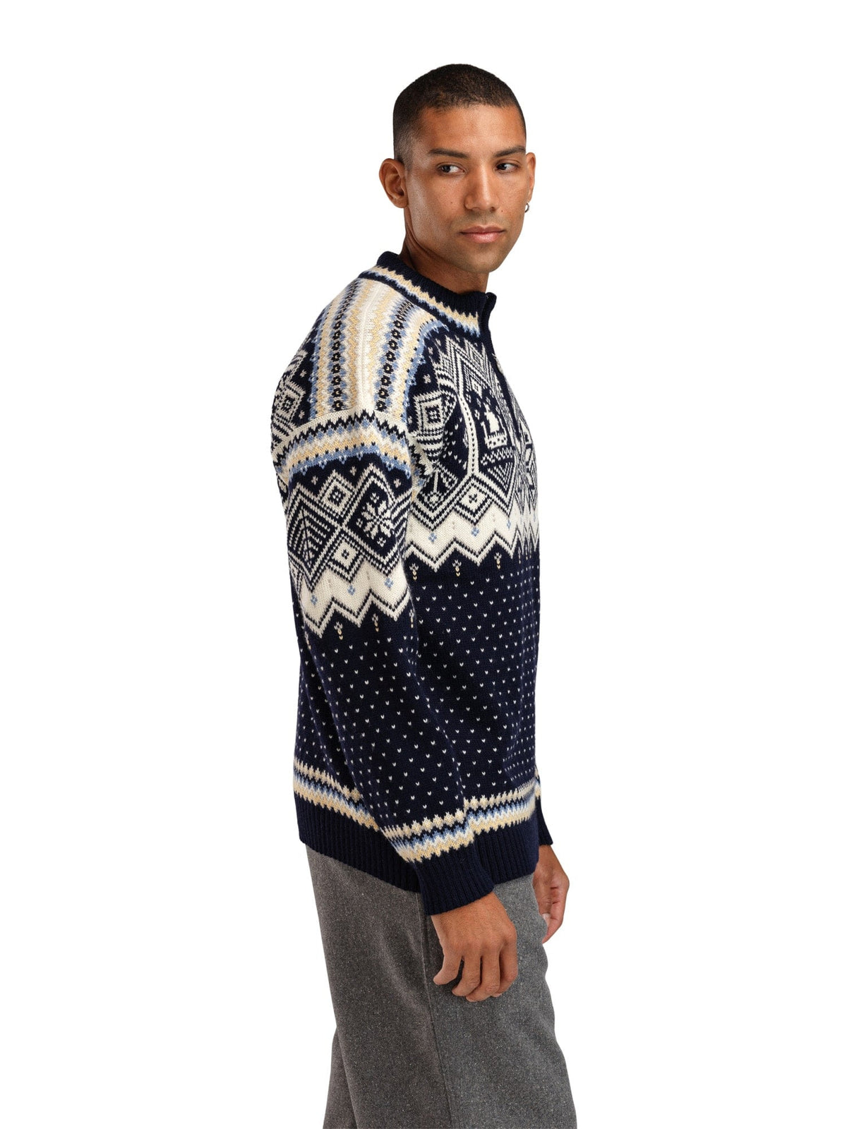 Dale of Norway Men VM Trondheim Masc. Sweater Blue