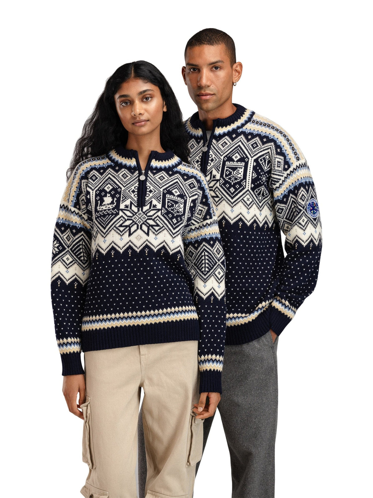 Dale of Norway Men VM Trondheim Masc. Sweater Blue