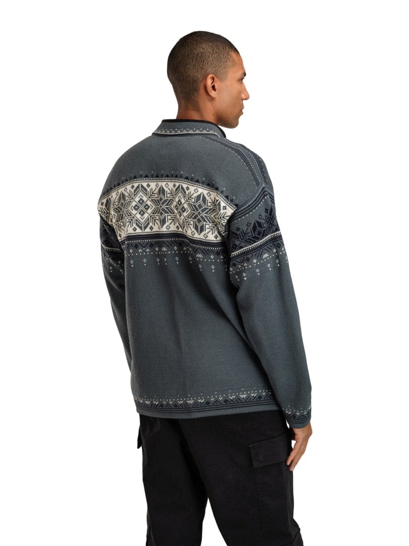Dale of Norway Men Blyfjell Sweater Steel Offwhite Marine