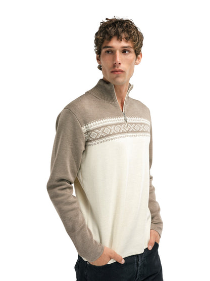 Dale of Norway Men Dalestølen masc sweater Mountainstone Offwhite