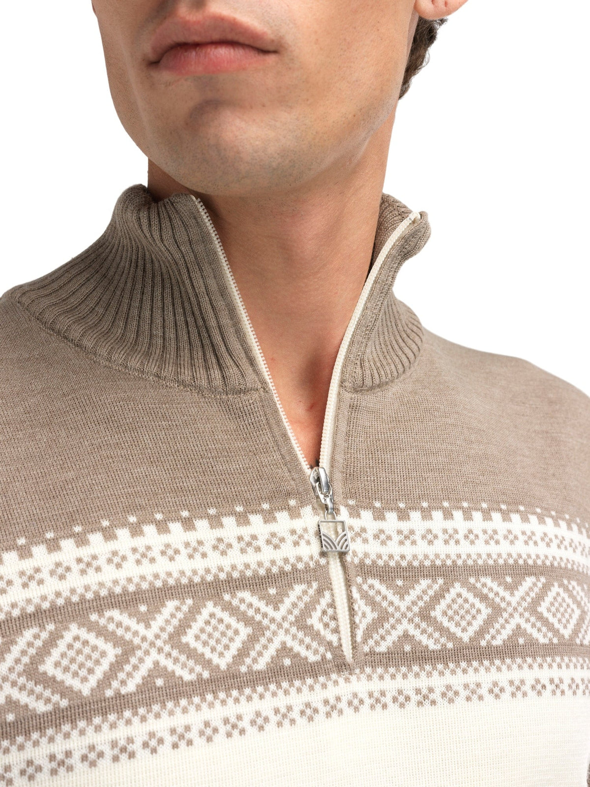 Dale of Norway Men Dalestølen masc sweater Mountainstone Offwhite