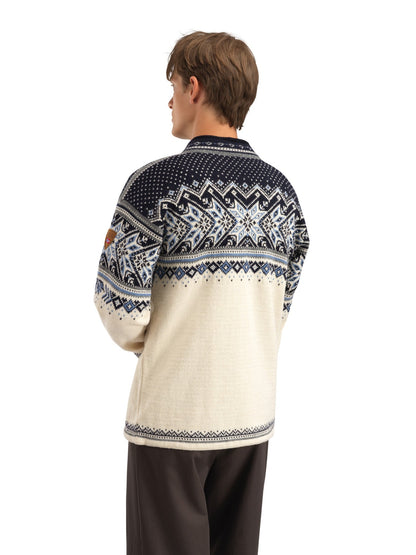Dale of Norway Men Vail Masc Sweater Offwhite Smoke Midnightnavy