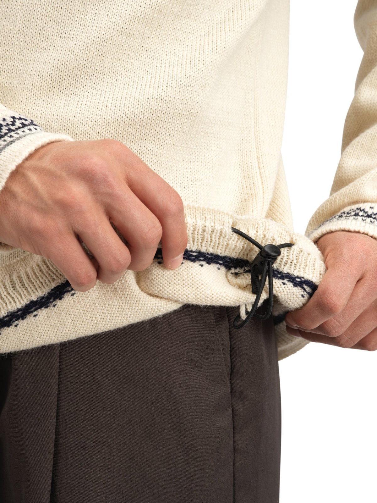 Dale of Norway Men Vail Masc Sweater Offwhite Smoke Midnightnavy