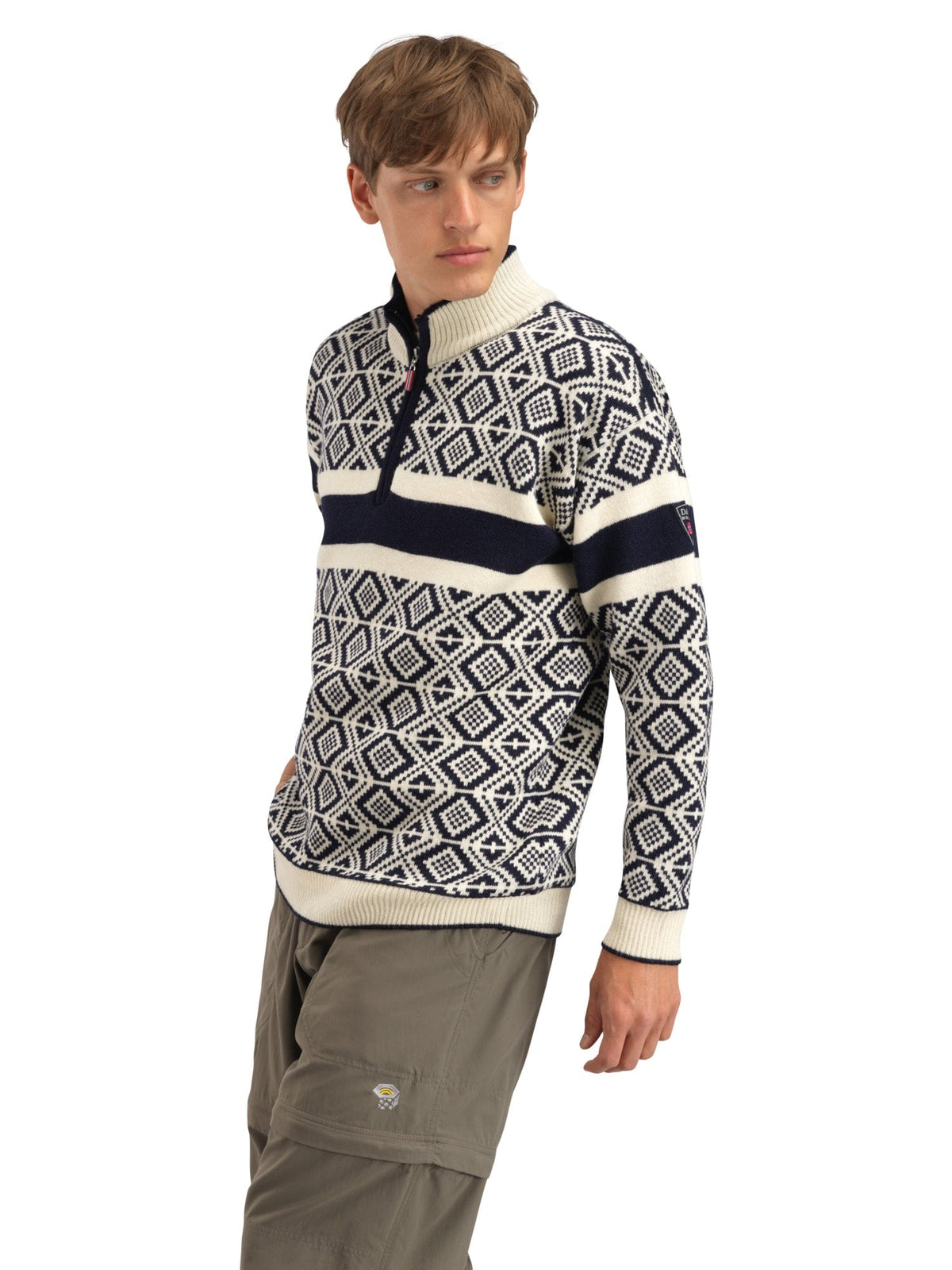 Dale of Norway Men Team Norway Cortina Masc Sweater Navy Offwhite