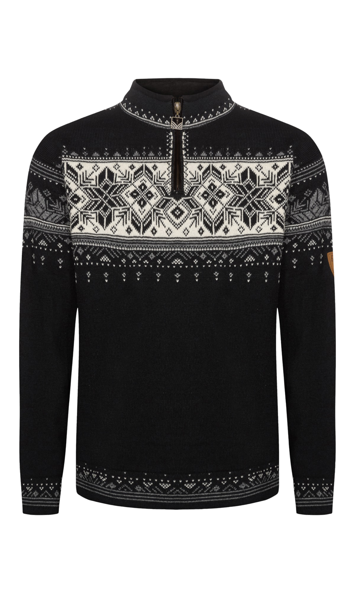 Dale of Norway Men Blyfjell Sweater Black smoke Offwhite Lgtcharco