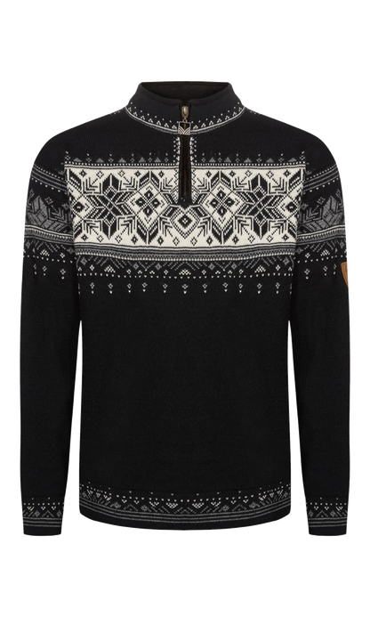 Dale of Norway Men Blyfjell Sweater Black smoke Offwhite Lgtcharco