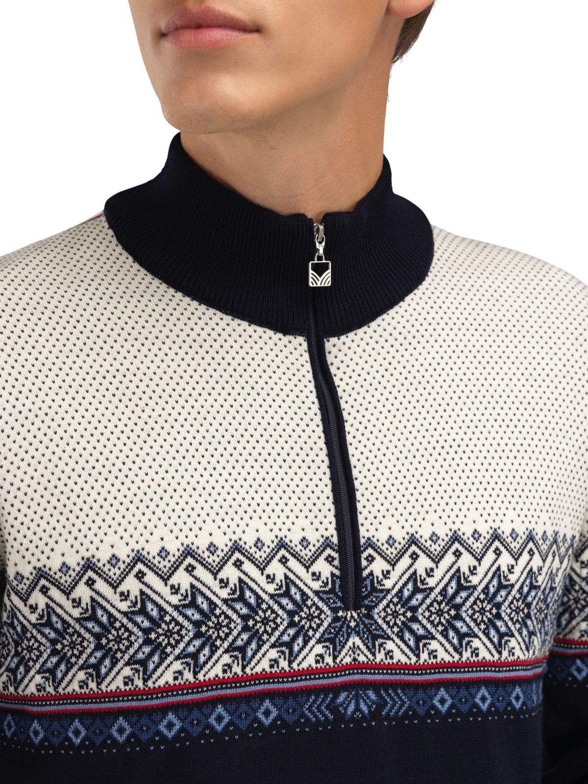 Dale of Norway Men Hovden Men’s Sweater - Merino Wool NAVY BLUESHADOW INDIGO