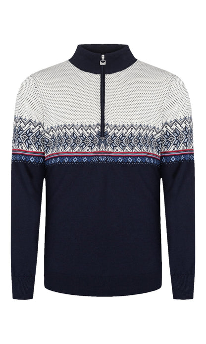 Dale of Norway Men Hovden Men’s Sweater - Merino Wool NAVY BLUESHADOW INDIGO
