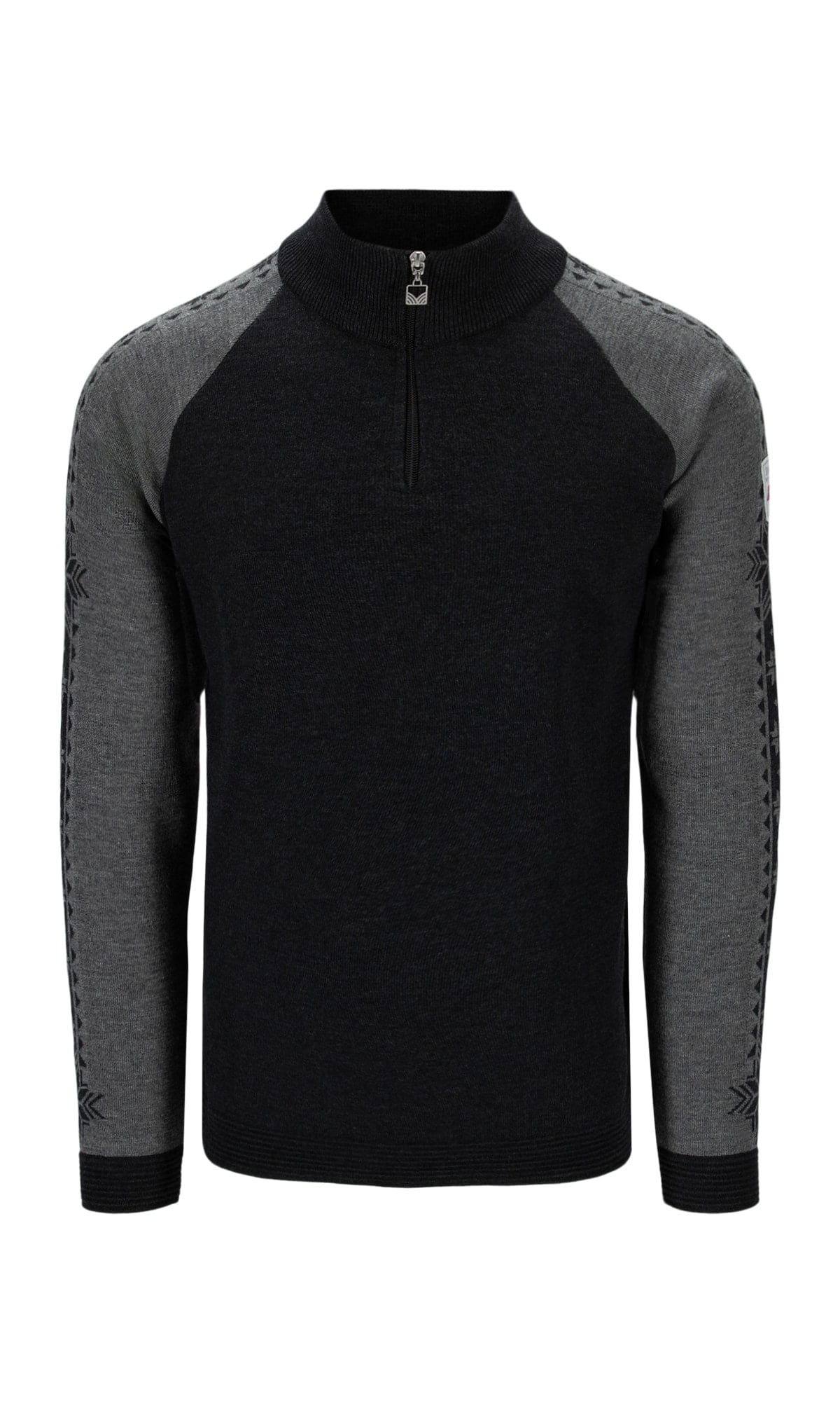 Dale of Norway Men Geilo Men’s Sweater - Merino Wool DARK CHARCOAL SMOKE