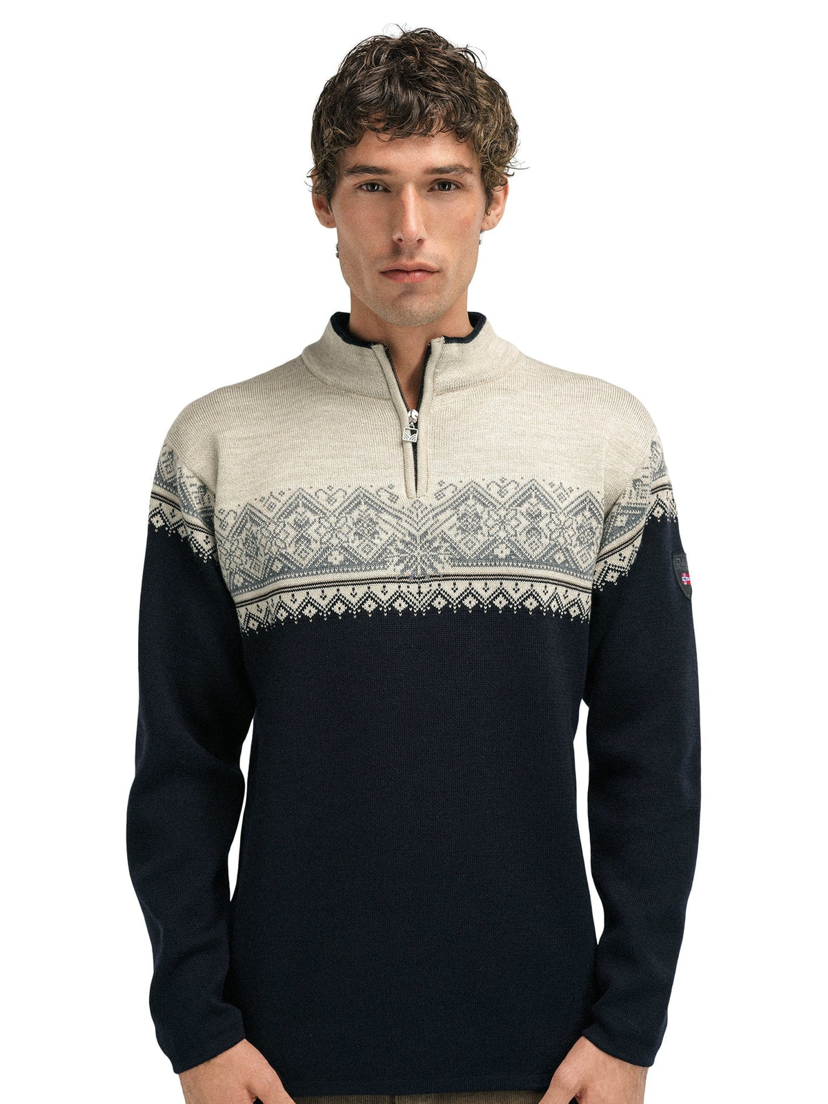 Dale of Norway Men Moritz Masc Sweater Black Sandstone